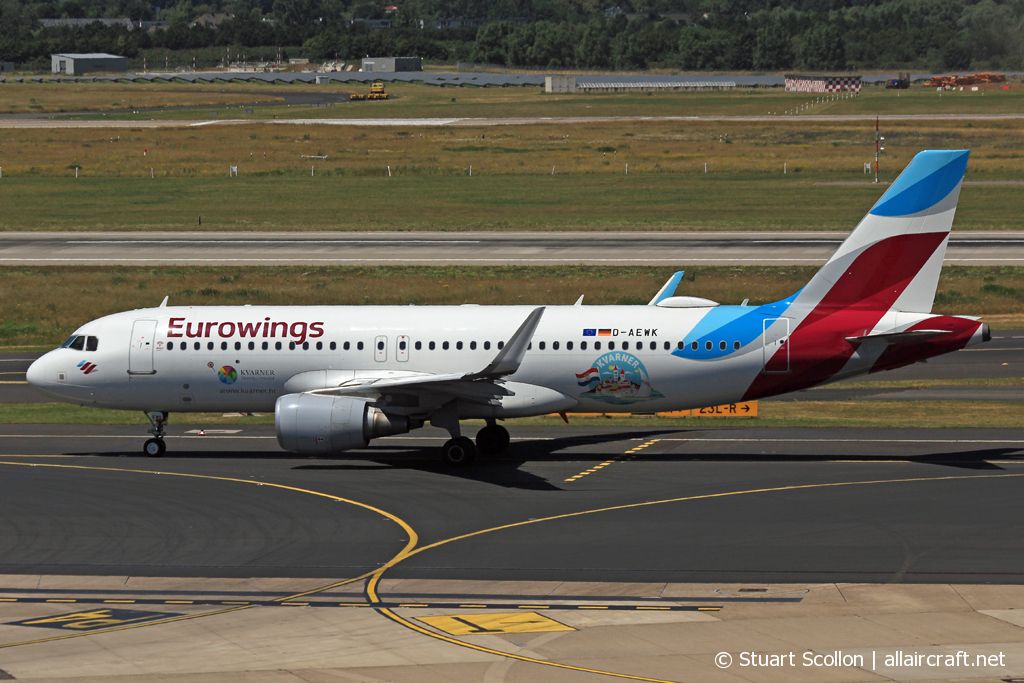 D-AEWK (7261) 2016 Airbus A320-214(WL)