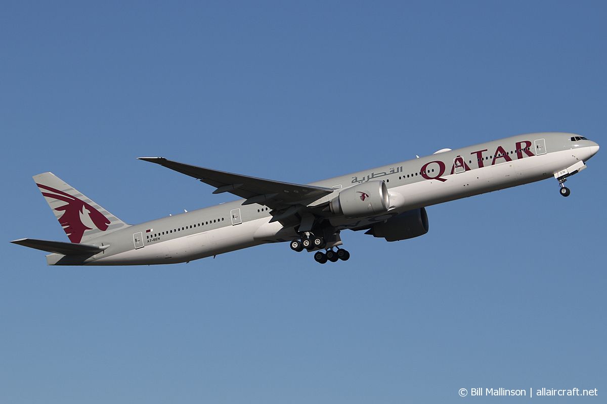 A7-BEN (64064) 2017 Boeing 777-3DZ(ER)