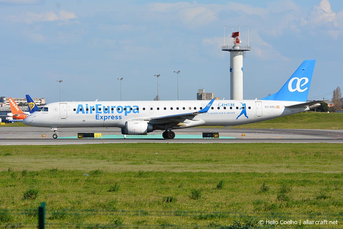 EC-KRJ (19000196) 2008 Embraer 190-200LR