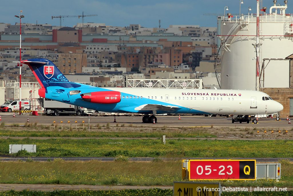 OM-BYB (11403) 1992 Fokker 100