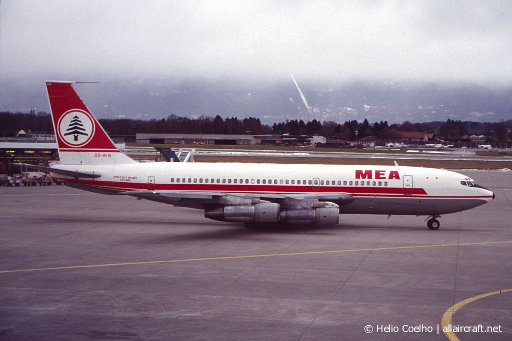 OD-AFN (18030) 1961 Boeing 720-023B