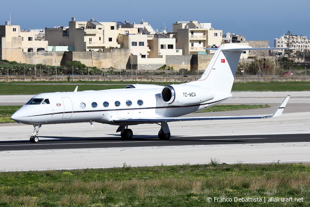 TC-MZA (4249) 2012 Gulfstream Aerospace G450