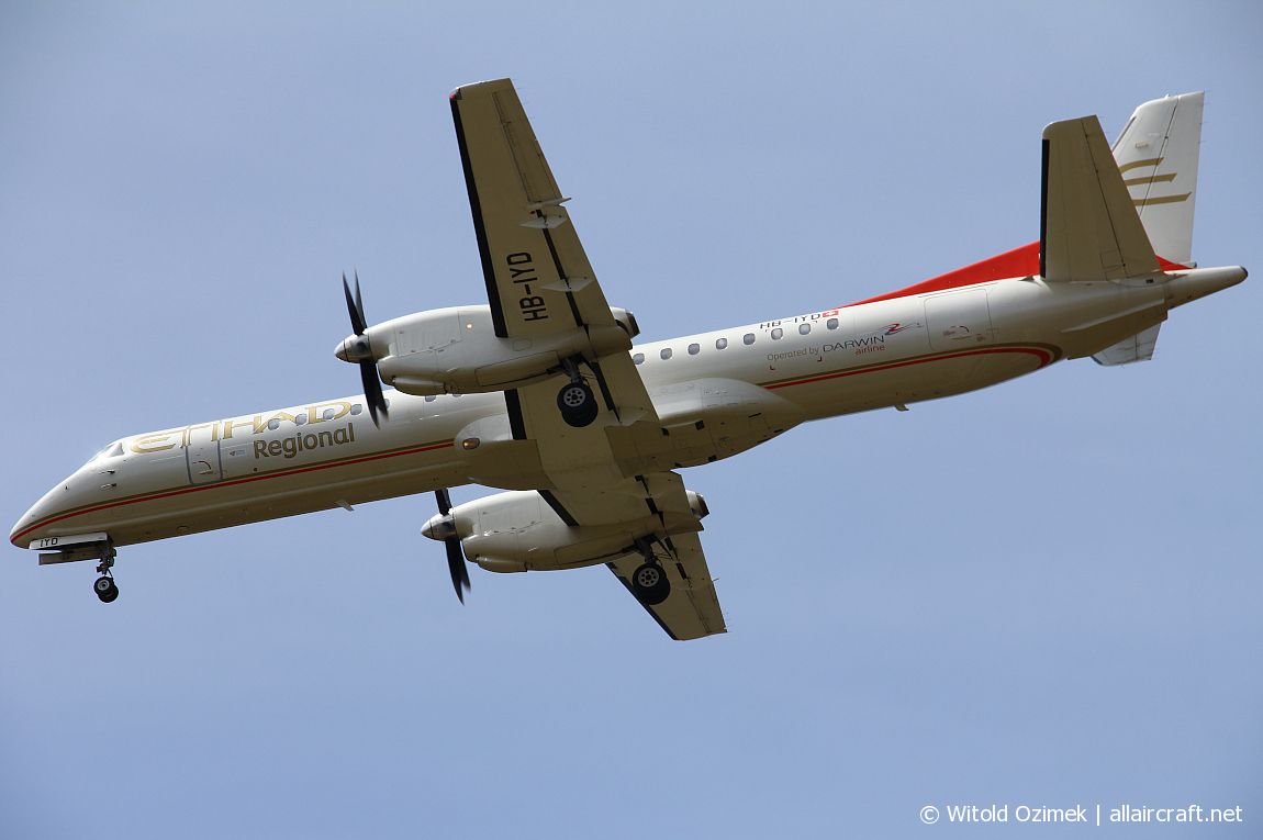 HB-IYD (2000-059) 1998 Saab 2000