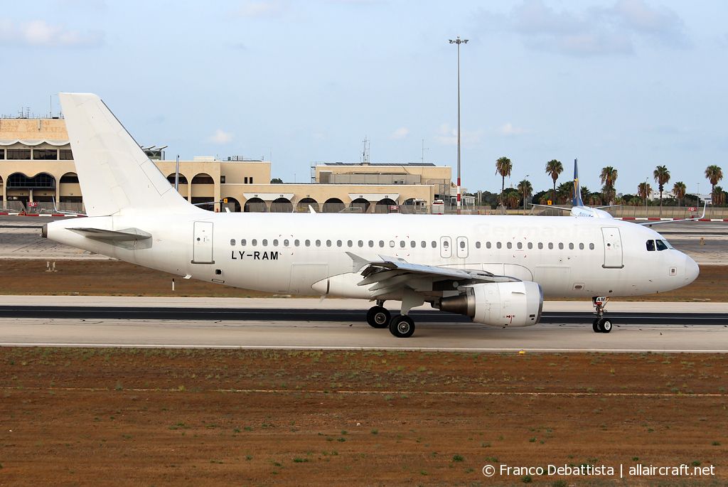 LY-RAM (3139) 2007 Airbus A319-112