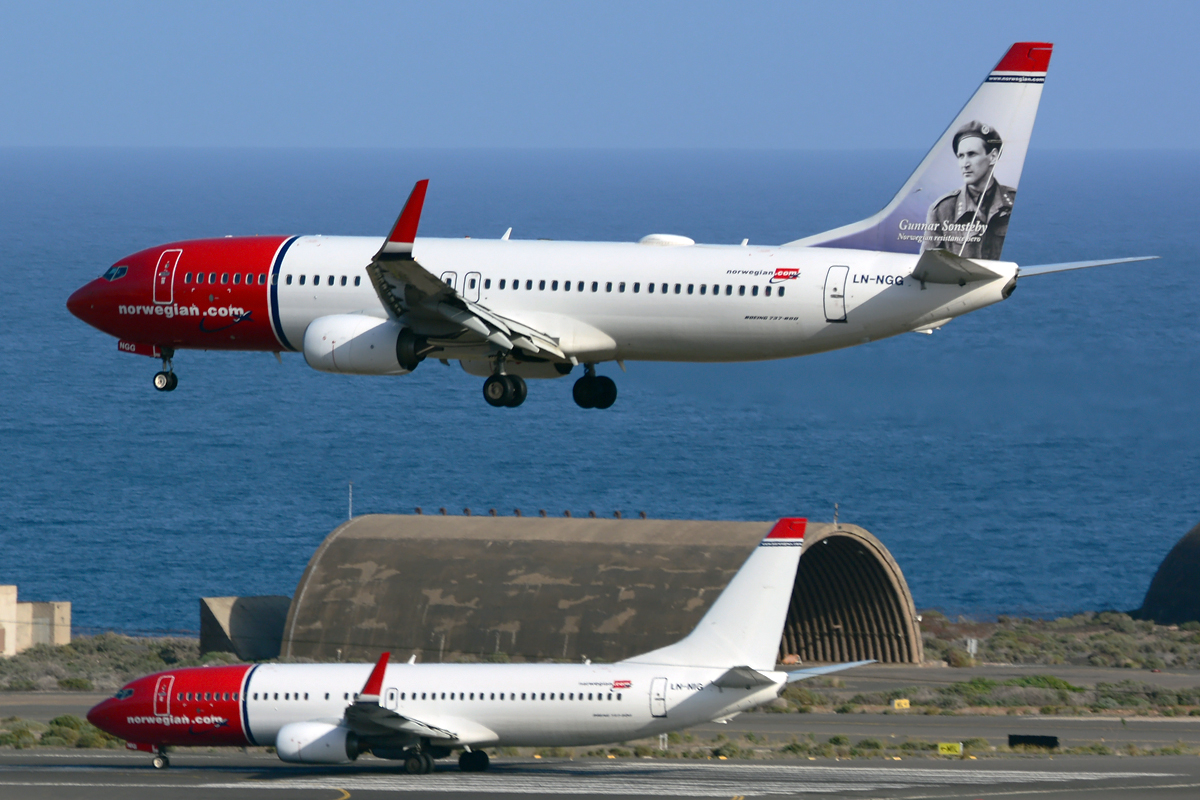 LN-NGC (39016) 2012 Boeing 737-8JP WL