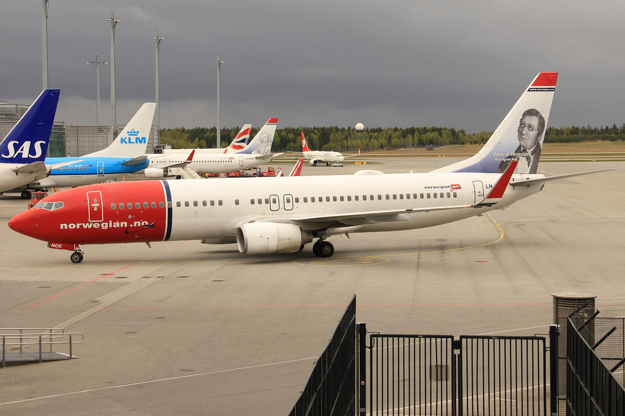 LN-NOE (35283) 2008 Boeing 737-8Q8 WL