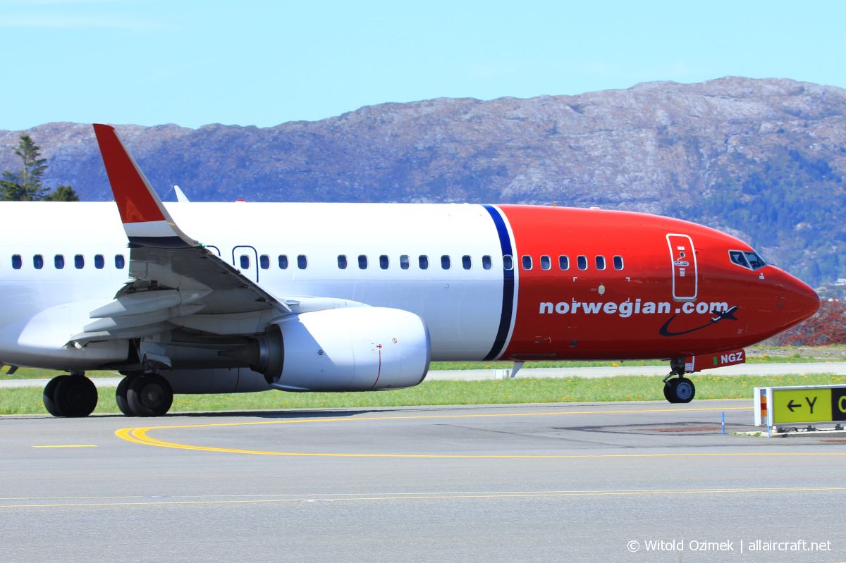 LN-NGZ (41127) 2014 Boeing 737-8JP(WL)