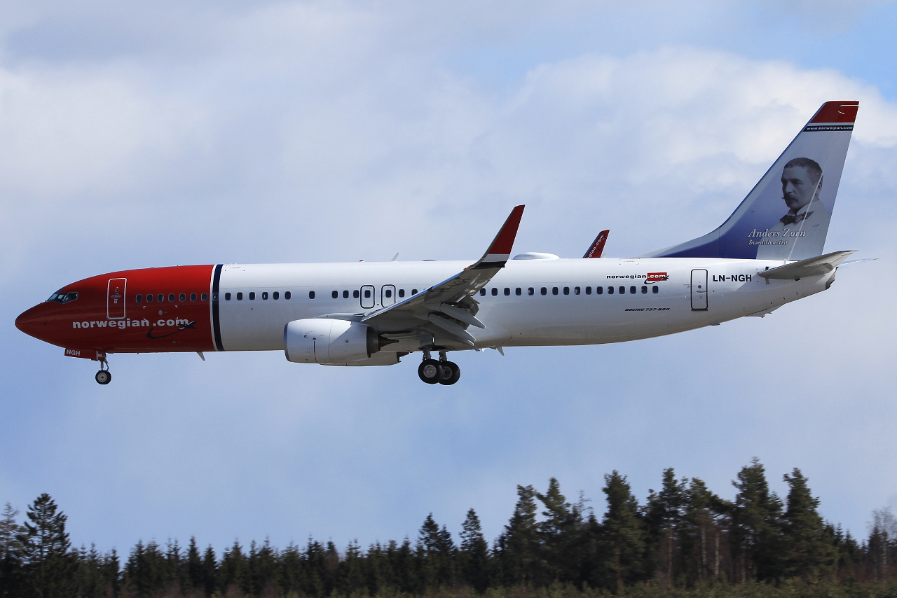 LN-NGH (39019) 2012 Boeing 737-8JP WL