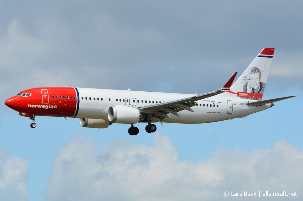 LN-FGG (43343) 2022 Boeing 737-8 MAX