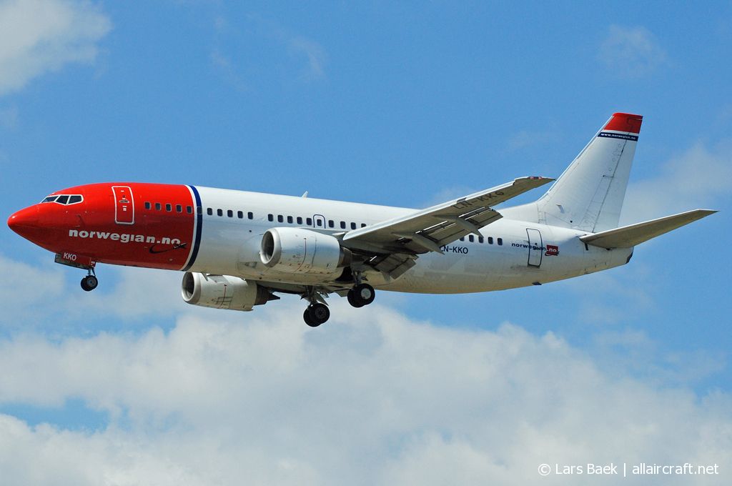 LN-KKO (24909) 1991 Boeing 737-3Y0
