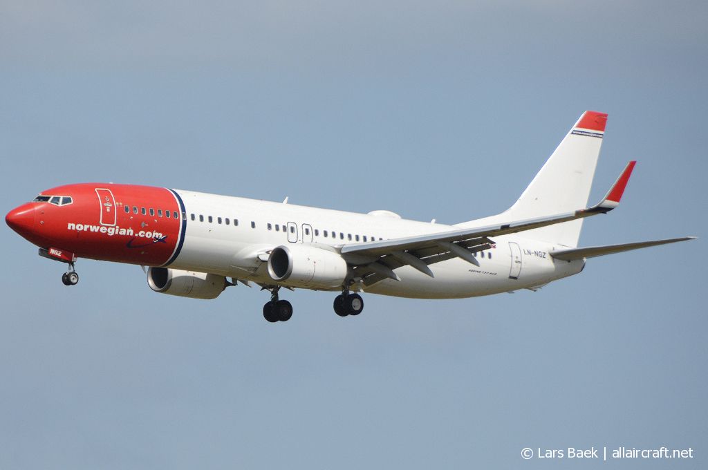 LN-NGZ (41127) 2014 Boeing 737-8JP(WL)