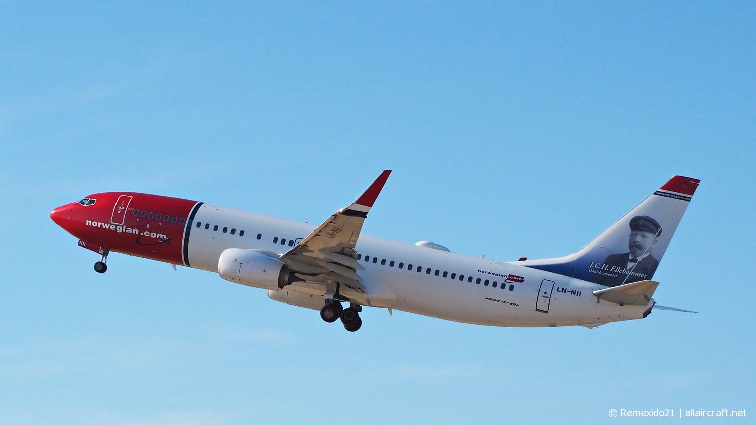 LN-NII (43877) 2014 Boeing 737-8JP WL