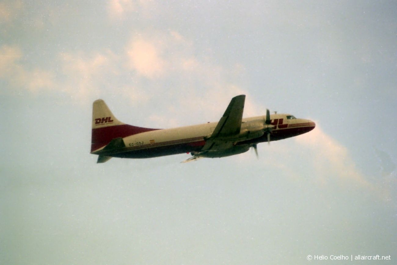 EC-GSJ · Convair CV-580(F) · (LIS / LPPT)