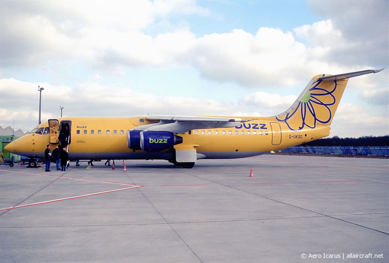 G-UKSC (E3125) 1989 BAe-146-300