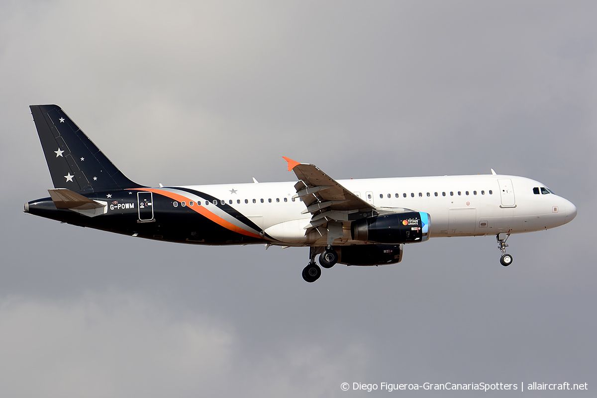 G-POWM (cn 2564) Airbus A320-232