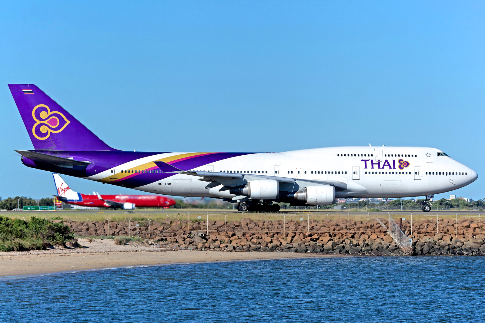 HS-TGM (27093) 1992 Boeing 747-4D7