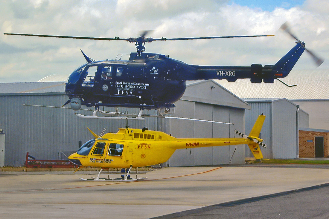 VH-XRG (2037) 1991 MBB BO-105LS-A3
