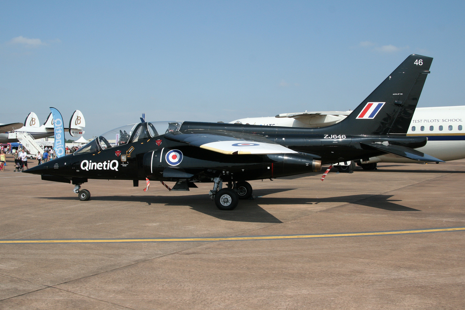 ZJ646, (cn 0155), Dassault-Dornier Alpha Jet A