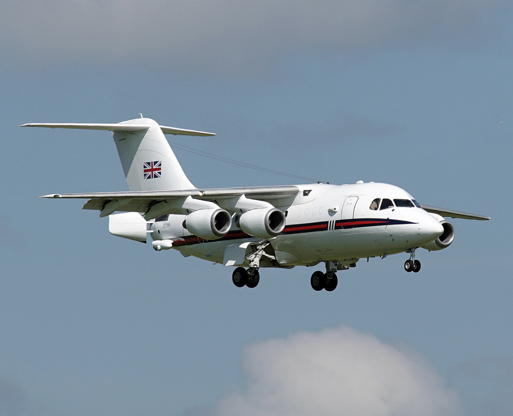 ZE700 (E1021) 1984 British Aerospace BAe-146 CC2