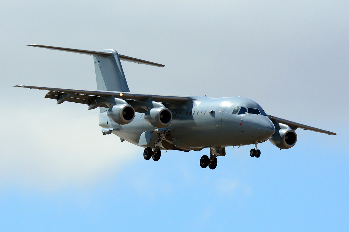 ZE708 · British Aerospace BAe-146-200QC · (LPA / GCLP)