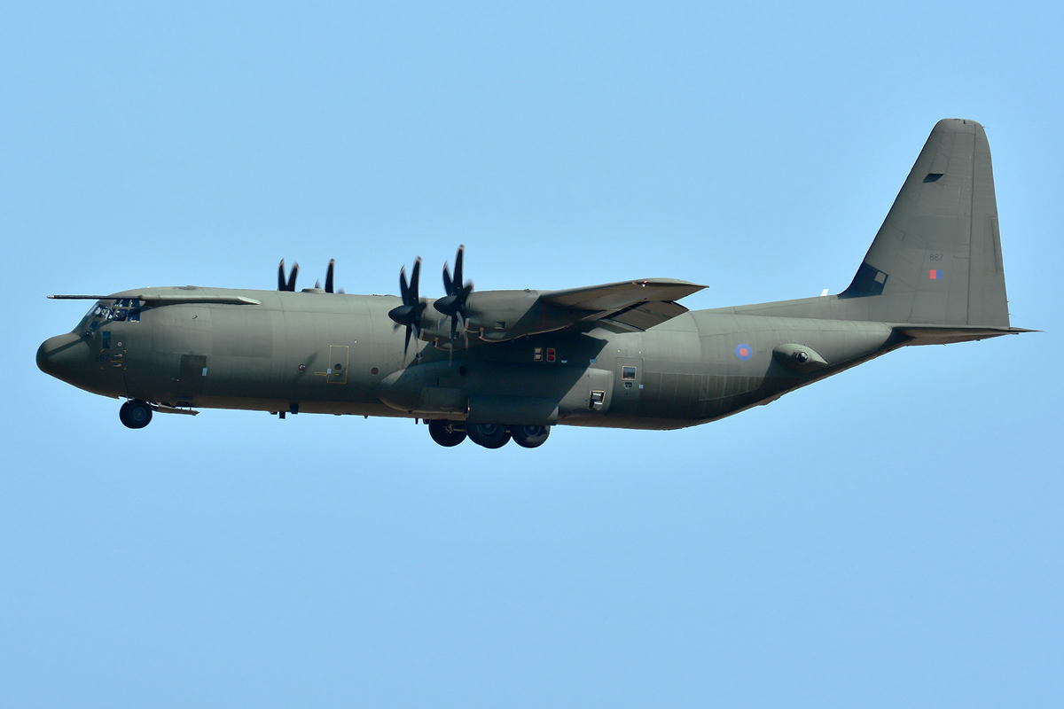 ZH867 (382-5416) 1997 Lockheed Martin C-130J-30 Hercules C4