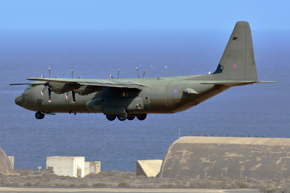 ZH867 (382-5416) 1997 Lockheed Martin C-130J-30 Hercules C4