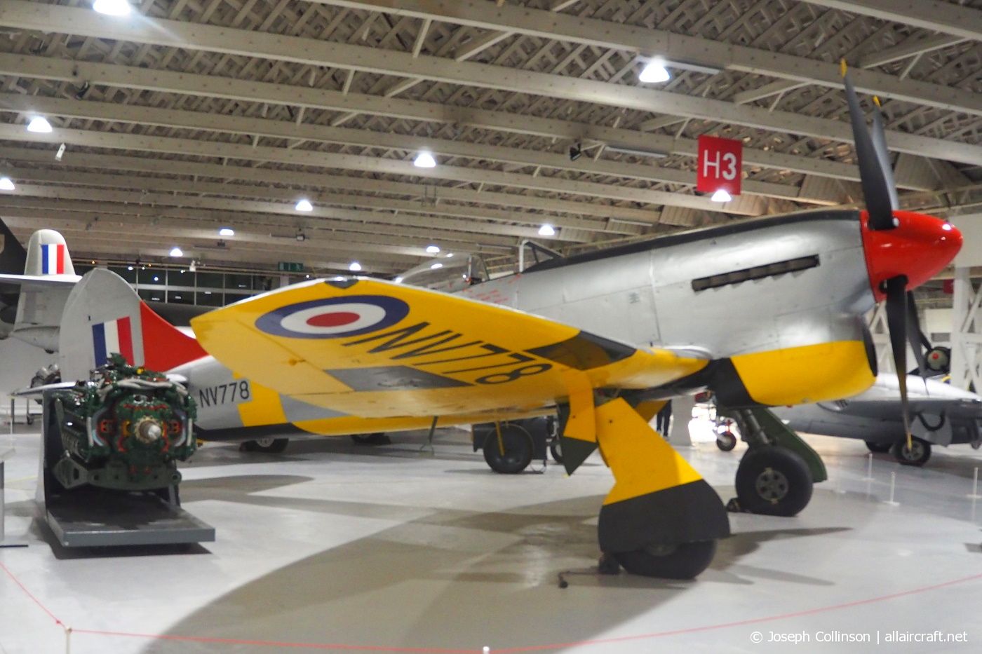 NV778 / 8386M 1945 Hawker Tempest TT.5