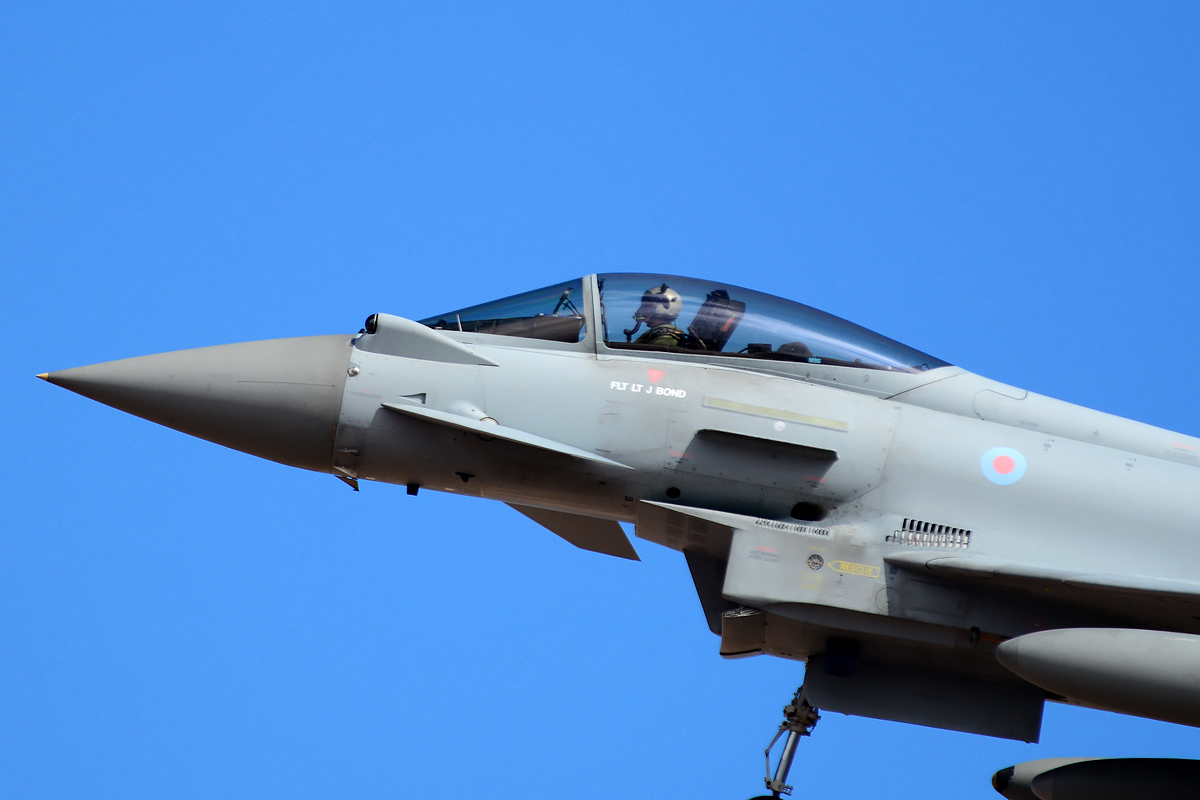 ZJ918 (0062/BS009) Eurofighter EF-2000 Typhoon FGR4