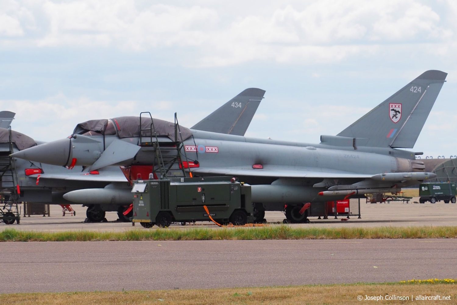 ZK424 (BS140) 2018 Eurofighter EF-2000 Typhoon FGR4