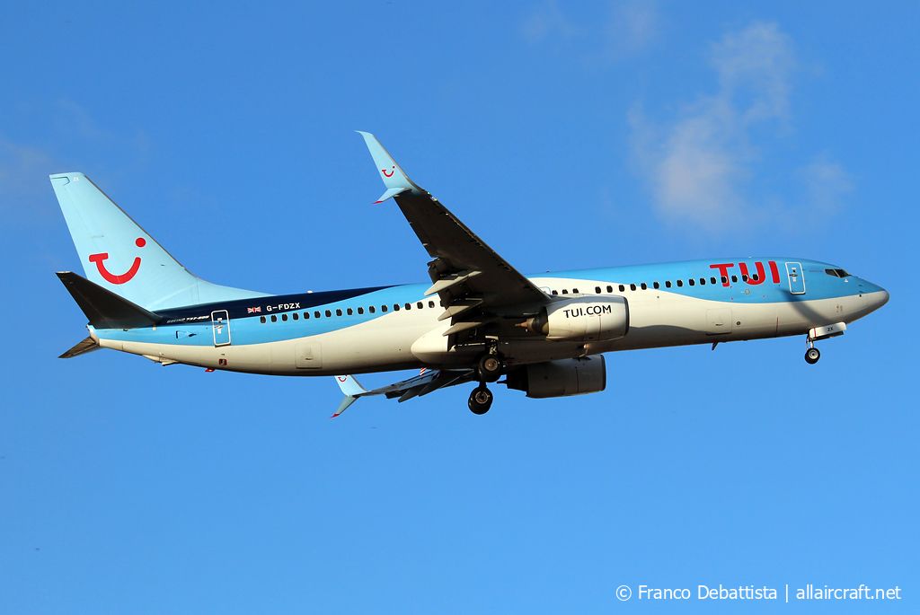 G-FDZX (37258) 2011 Boeing 737-8K5(WL)