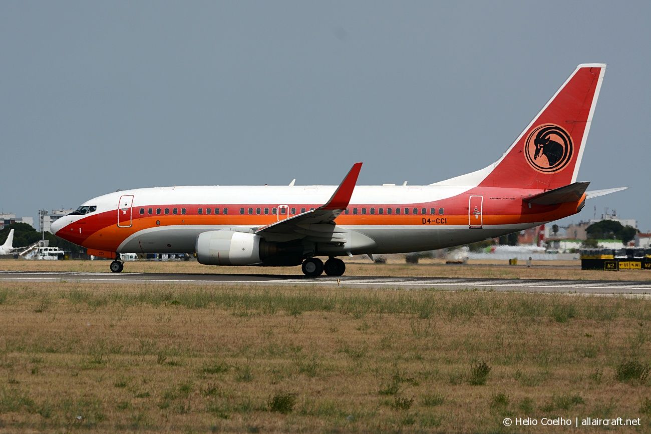 D4-CCI (34559) 2006 Boeing 737-7M2(WL)