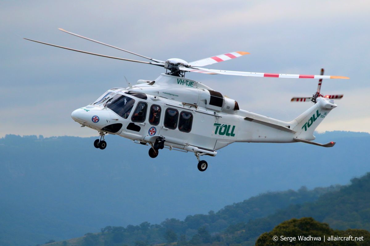 VH-TJE (31741) 2016 AgustaWestland AW-139