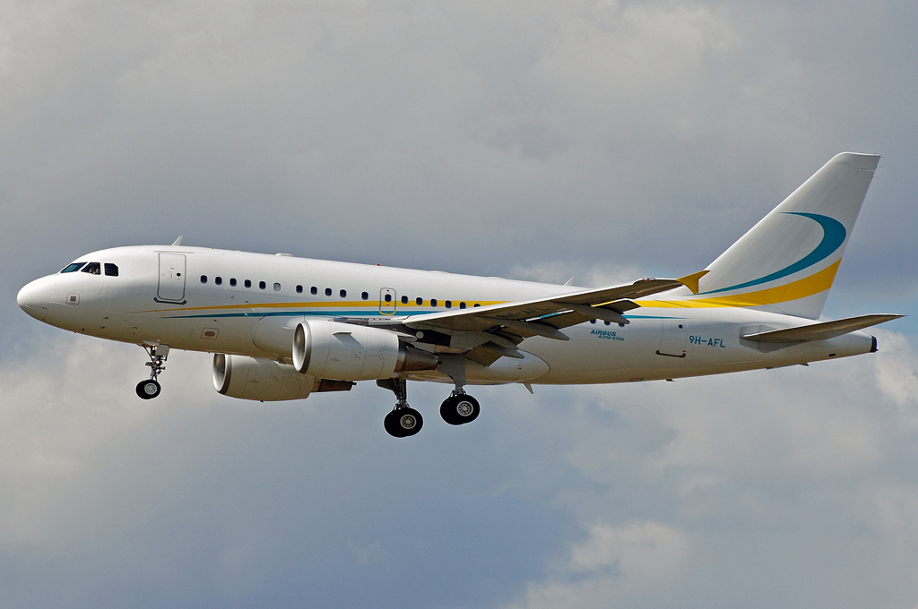 9H-AFL (3363) 2008 Airbus A318-112 ACJ Elite
