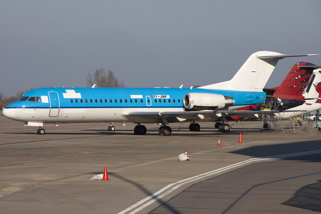 5Y-JWF (11581) 1997 Fokker F70