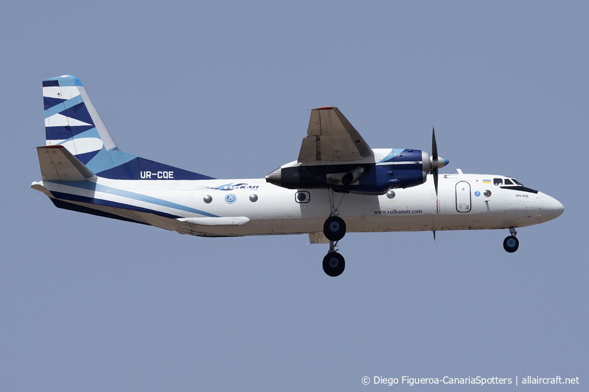 UR-CQE (14004) 1985 Antonov An-26B