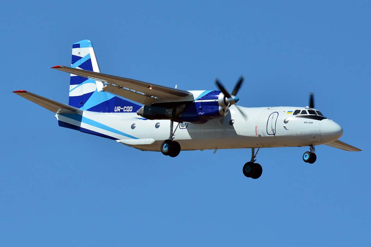 UR-CQD (10101) 1980 Antonov An-26B