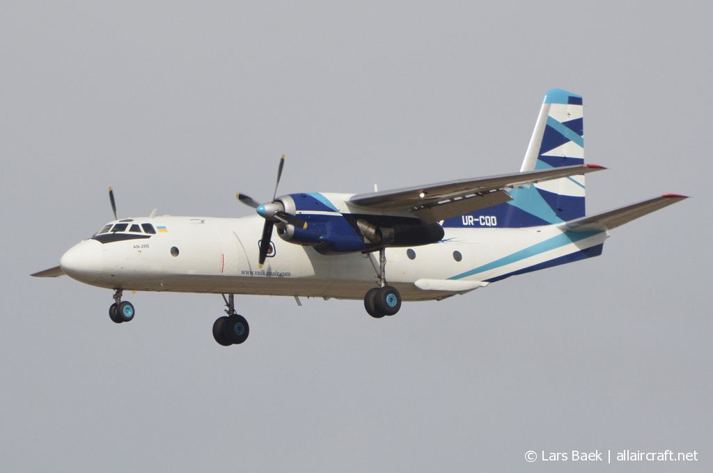 UR-CQD (10101) 1980 Antonov An-26B