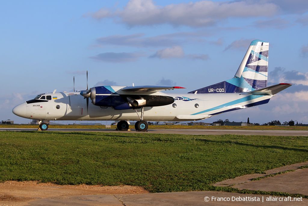 UR-CQD (10101) 1980 Antonov An-26B