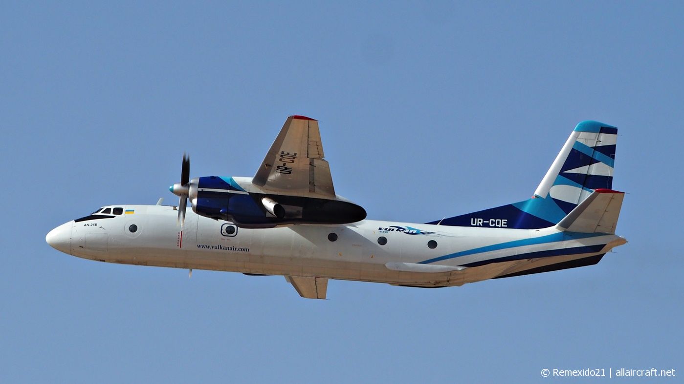 UR-CQE (14004) 1985 Antonov An-26B