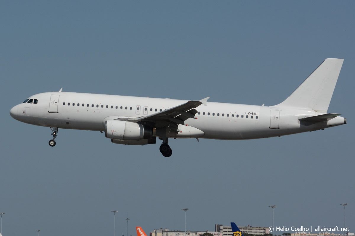 LZ-MDI (3378) 2008 Airbus A320-233
