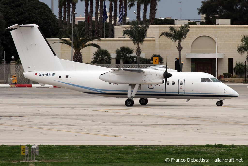 9H-AEW (222) 1990 De Havilland Canada DHC-8-102 Dash 8