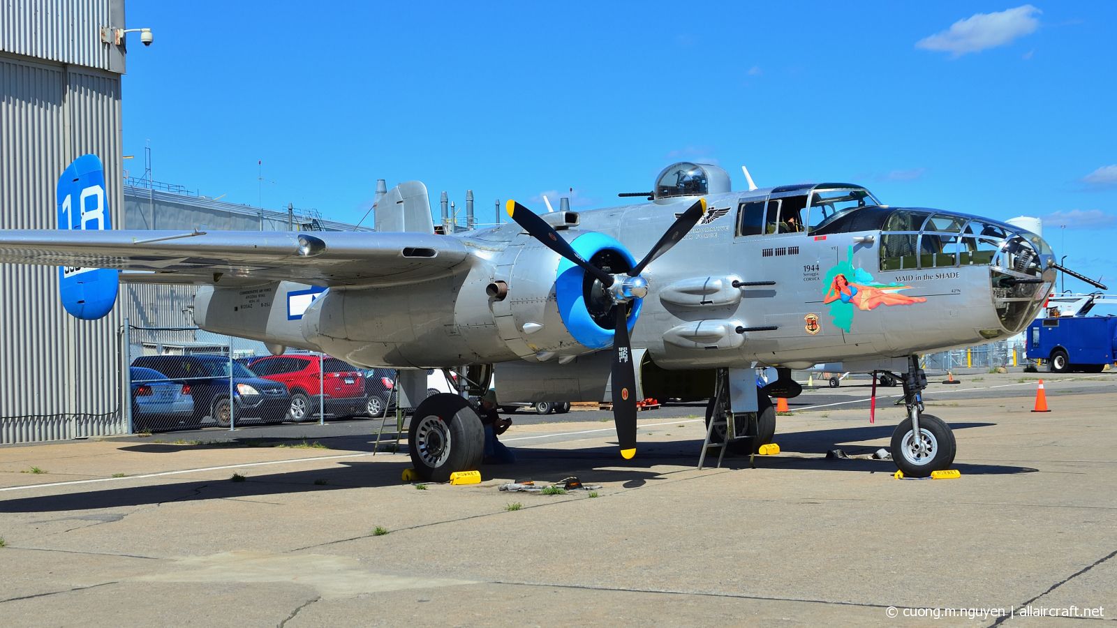 N125AZ · North American TB-25N Mitchell · (YHU / CYHU)