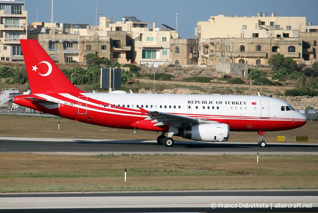 TC-IST (4042) 2009 Airbus A319-133(CJ)