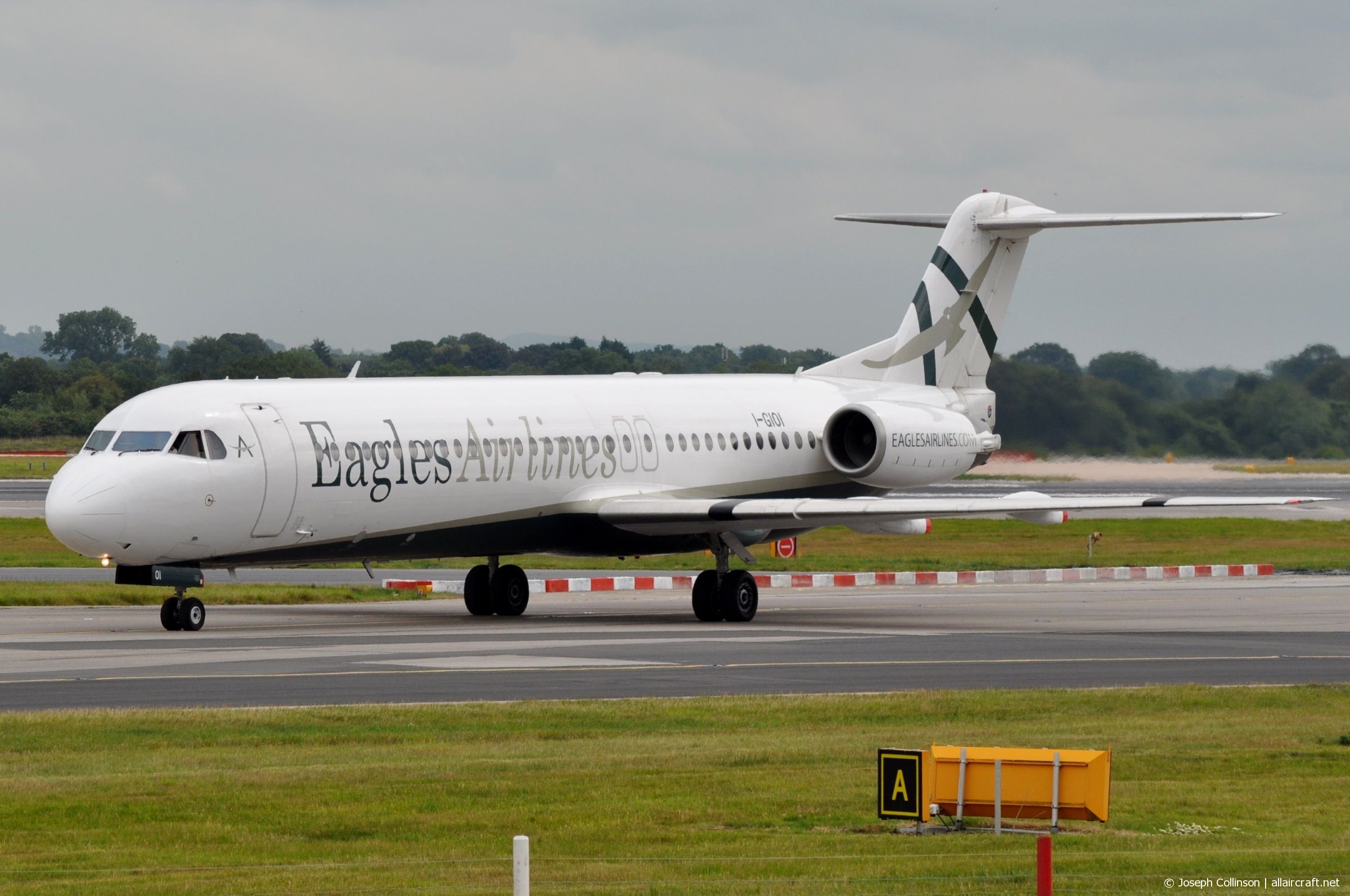 I-GIOI (11307) 1989 Fokker 100