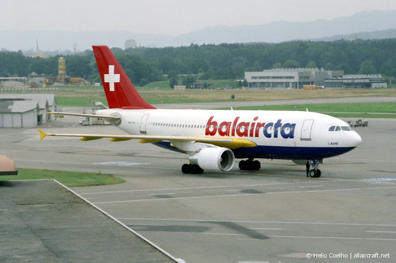 HB-IPN (672) 1993 Airbus A310-325