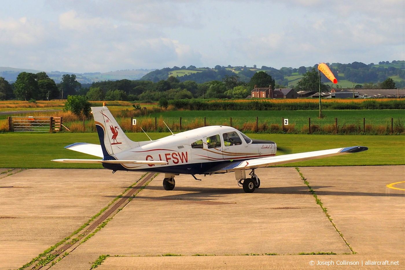G-LFSW (28-8116041) 1981 Piper PA-28-161 Cherokee Warrior II