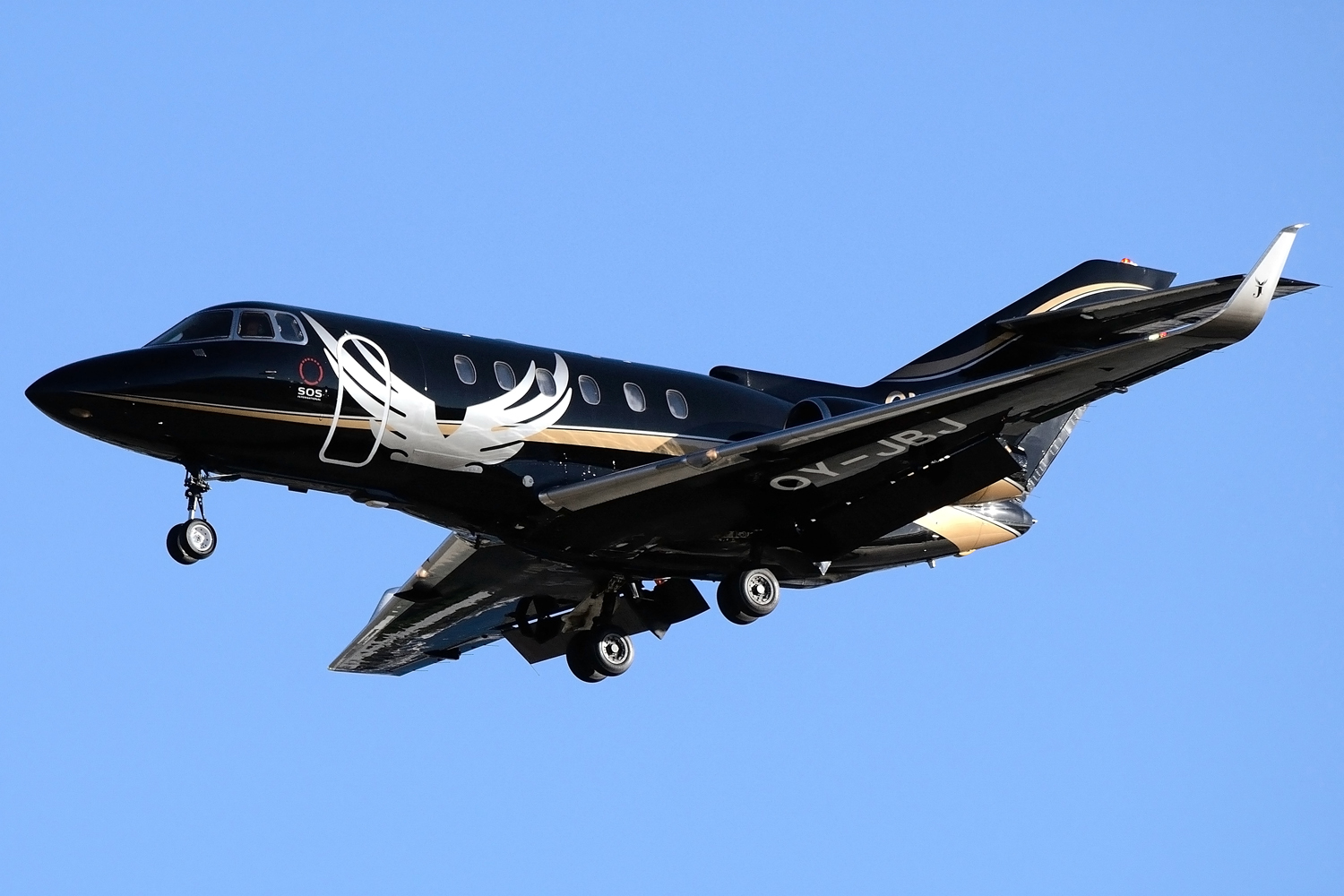 OY-JBJ (258358) 1998 Raytheon Hawker 800XP2