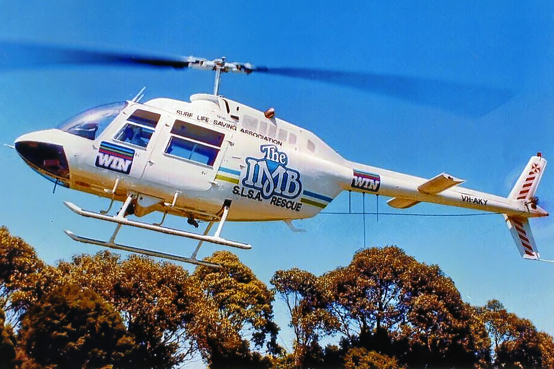 VH-AKY Bell 206B Jetranger
