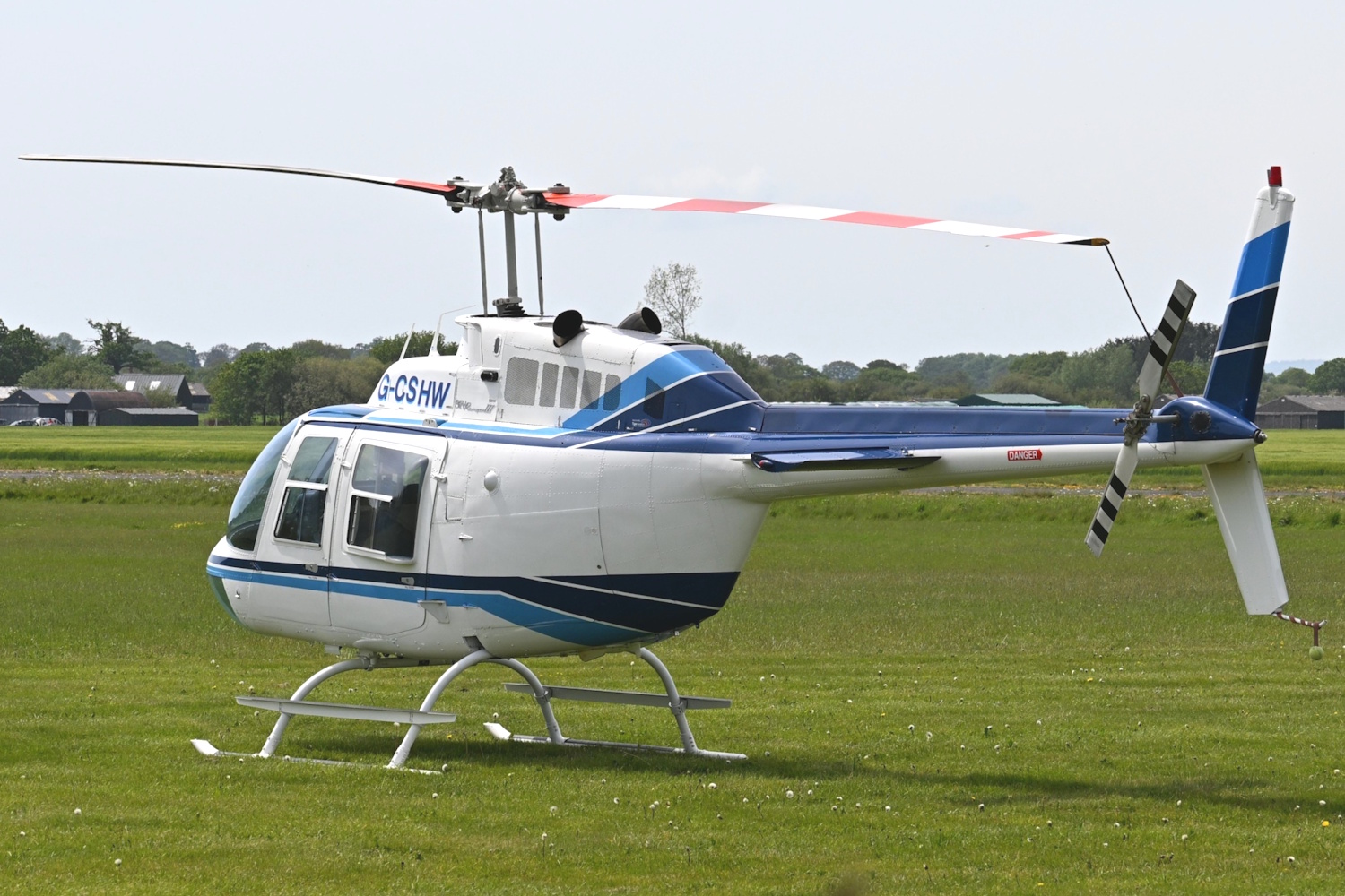 G-CSHW · Bell 206B JetRanger III · EGCV