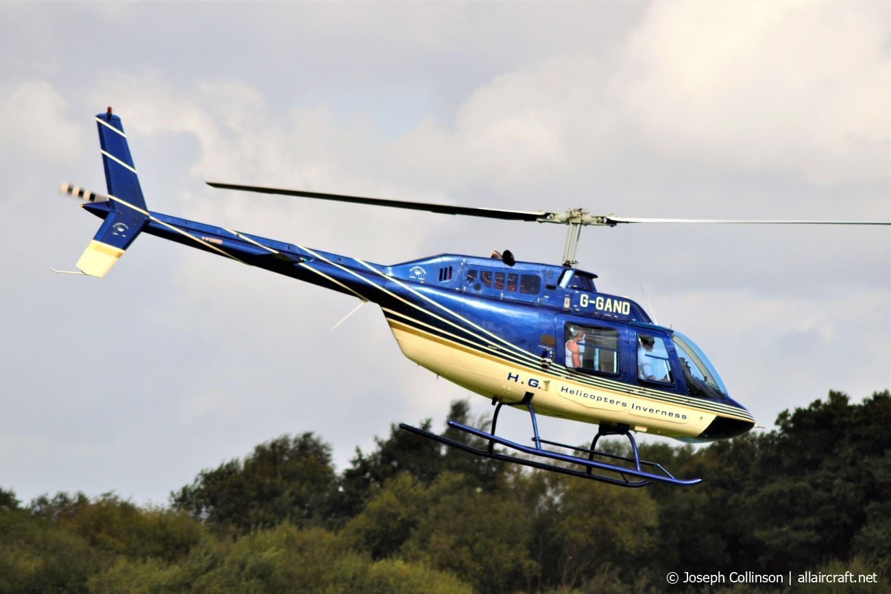 G-GAND (8073) 1968 Agusta-Bell AB-206B JetRanger III